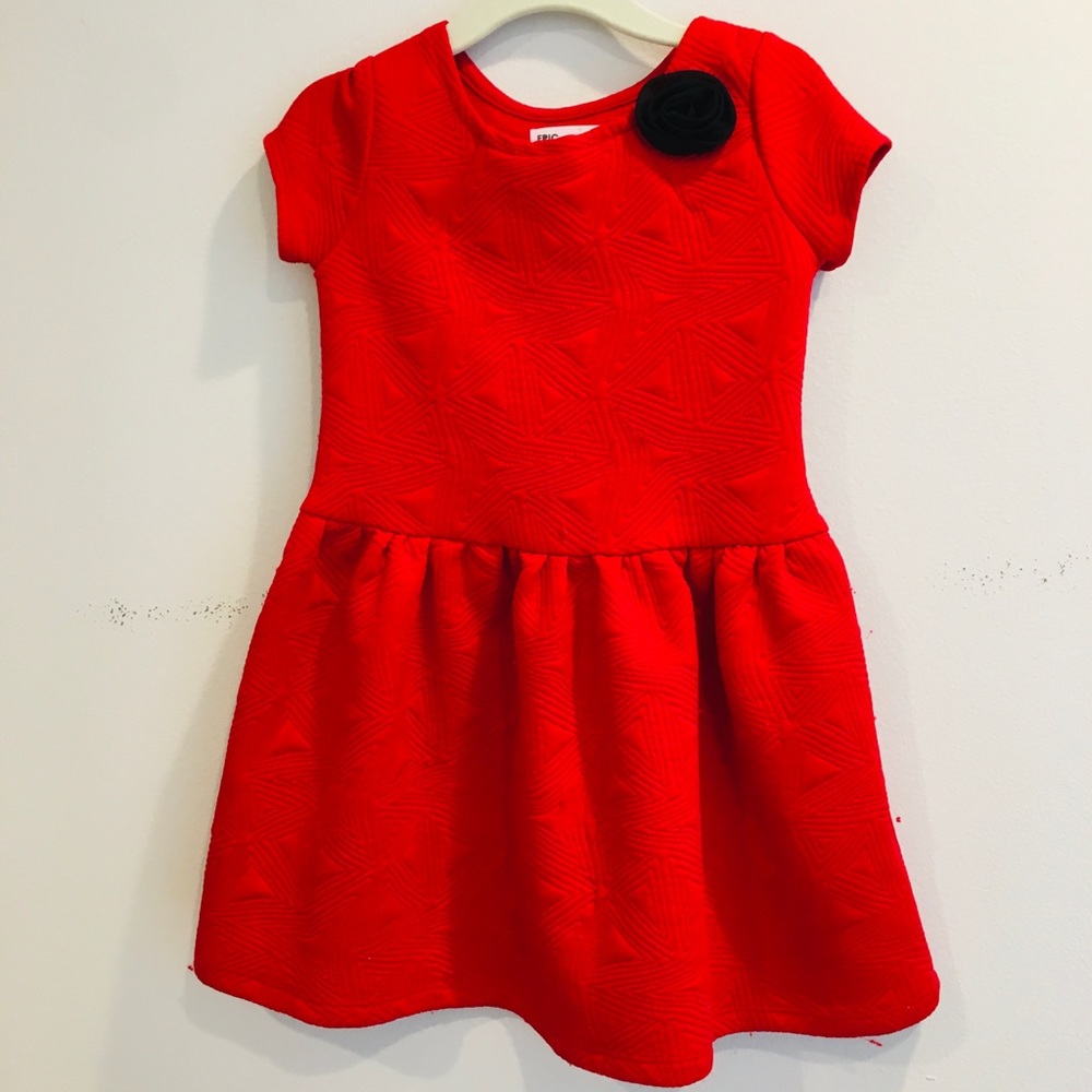 Epic threads girls red holiday dress